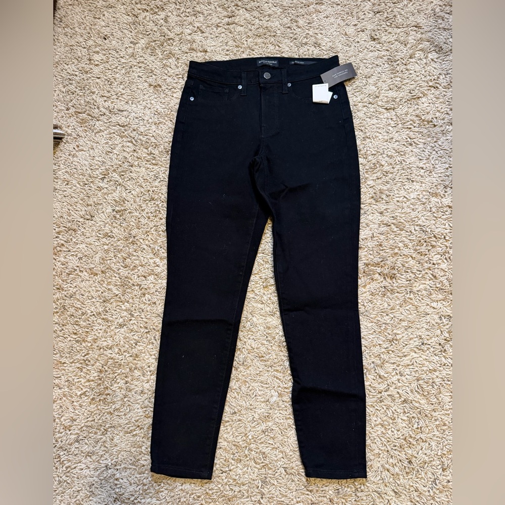 Banana republic women’s 27 short or petite mid-rise curvy new skinny jeans